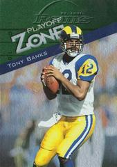 Tony Banks Football Cards 1997 Playoff Zone Prices