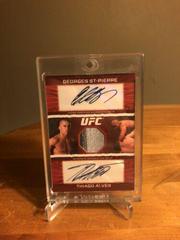 Georges St Pierre [Red Ink] #FA-GSP Ufc Cards 2009 Topps UFC Round 2 Autographs Prices