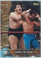 Andre the Giant [Bronze] Wrestling Cards 2017 Topps Legends of WWE Prices