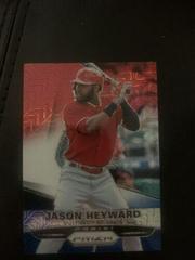 Jason Heyward [Red White Blue Mojo Prizm] #82 Baseball Cards 2015 Panini Prizm Prices