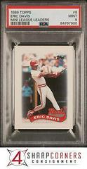 Eric Davis Baseball Cards 1989 Topps Mini League Leaders Prices