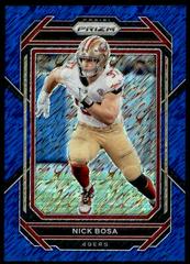 Nick Bosa [Blue Shimmer] #269 Football Cards 2022 Panini Prizm Prices