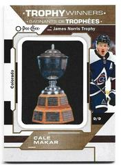 Cale Makar [James Norris] Hockey Cards 2023 O-Pee-Chee Trophy Patch Prices