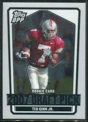 Ted Ginn Jr. [Chrome Silver Refractor] Football Cards 2007 Topps Draft Picks & Prospects Prices
