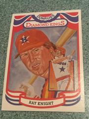 Ray Knight [Diamond Kings Steel] #12 Baseball Cards 1984 Donruss Prices