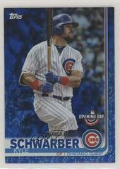 Kyle Schwarber [Blue Foil] #13 Baseball Cards 2019 Topps Opening Day Prices