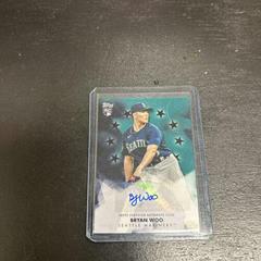 Bryan Woo [Black] #BSA-BWO Baseball Cards 2024 Topps Baseball Stars Autograph Prices