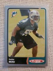 Junior Seau [Silver] #218 Football Cards 2003 Topps Total Prices