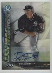 Dane Dunning [Autograph] #BSU-DD Baseball Cards 2017 Bowman Chrome Scouts' Updates Prices