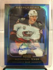 Alexandre Texier Hockey Cards 2021 O-Pee-Chee Platinum Blue Rainbow Autographs Prices