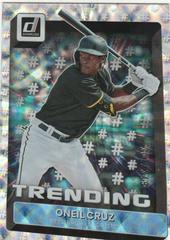 Oneil Cruz [Silver] #T-8 Baseball Cards 2022 Panini Donruss Trending Prices