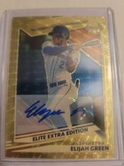 Elijah Green [Optic Signature Gold] #5 Baseball Cards 2022 Panini Elite Extra Edition Prices