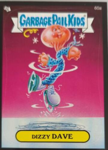 Dizzy DAVE [Black] #60a Prices | 2014 Garbage Pail Kids | Garbage Pail ...