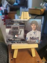 Noble Meyer Baseball Cards 2023 Bowman Draft Night Prices
