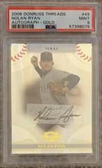 Nolan Ryan [Gold Century Proof] Baseball Cards 2008 Donruss Threads Prices