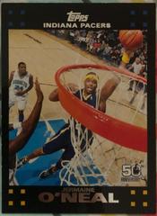 Jermaine O’neal #7 Basketball Cards 2007 Topps 50th Anniversary Prices