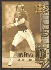 John Elway #16 Football Cards 1999 Upper Deck Century Legends Prices