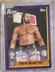 Drew McIntyre [Green] Wrestling Cards 2021 Topps Heritage WWE Autographs Prices