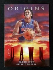 Jaden Ivey [Red] #21 Basketball Cards 2022 Panini Origins Dawn Prices