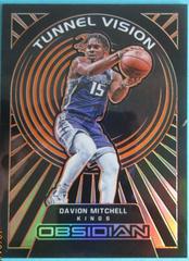 Davion Mitchell [Orange] #7 Basketball Cards 2021 Panini Obsidian Tunnel Vision Prices