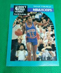 Isiah Thomas Don't Foul Out Basketball Cards 1990 Hoops Prices