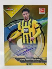 Jude Bellingham [Gold] #BCA-JB Soccer Cards 2022 Topps Finest Bundesliga Autographs Prices