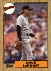 Dave LaPoint #754 Baseball Cards 1987 Topps Prices