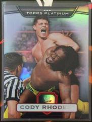 Cody Rhodes [Rainbow] #109 Wrestling Cards 2010 Topps Platinum WWE Prices