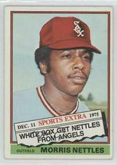 Morris Nettles Baseball Cards 1976 Topps Traded Prices