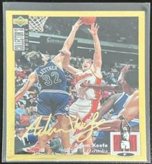 Adam Keefe [Silver Signature] #73 Basketball Cards 1994 Collector's Choice Prices