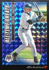 Ichiro [Blue Mosaic] #ATG3 Baseball Cards 2021 Panini Mosaic All Time Greats Prices