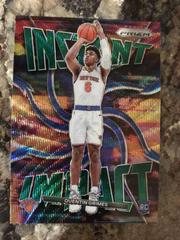 Quentin Grimes [Green Wave] Basketball Cards 2021 Panini Prizm Instant Impact Prices