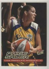Paige Sauer #136 Basketball Cards 2000 Ultra WNBA Prices