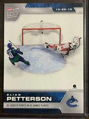 Elias Pettersson #34 Hockey Cards 2019 Topps Now NHL Stickers Prices