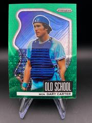 Gary Carter [Green Donut Circles Prizm] #OS-10 Baseball Cards 2022 Panini Prizm Old School Prices