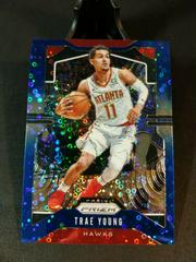 Trae Young [Fast Break Prizm Blue] Basketball Cards 2019 Panini Prizm Prices