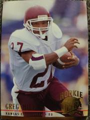 Greg Hill Football Cards 1994 Ultra Prices