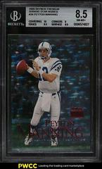 Peyton Manning [Shining Star Rubies] Football Cards 1999 Skybox Premium Prices