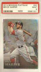 Bryce Harper #40 Baseball Cards 2014 Bowman Platinum Prices
