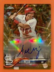 Alex Mejia [Gold Refractor] #RA-AME Baseball Cards 2018 Topps Chrome Rookie Autograph Prices