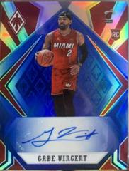Gabe Vincent [Blue] Basketball Cards 2020 Panini Chronicles Phoenix Rookie Autographs Prices