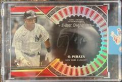 Oswald Peraza [Red Silver] #SS-OP Baseball Cards 2023 Topps Five Star Signature Prices