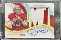 Joe Montana [Gold] #27 Football Cards 2023 Panini Immaculate Premium Patch Autograph Prices