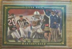 Bob Sanders [Framed Black] #9 Football Cards 2008 Upper Deck Masterpieces Prices