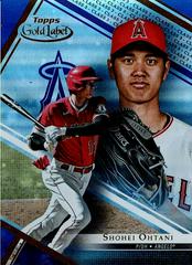 Shohei Ohtani [Class 3 Purple] #7 Baseball Cards 2021 Topps Gold Label Prices