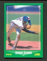 Dwight Gooden Baseball Cards 1988 Score Glossy Prices