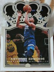 Anthony Edwards [Asia Gold] #34 Basketball Cards 2021 Panini Crown Royale Prices