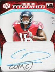 Calvin Ridley [Silver] #RTA-20 Football Cards 2018 Panini Elements Rookie Titanium Autographs Prices