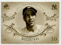 Phil Rizzuto #63 Baseball Cards 2005 SP Legendary Cuts Prices