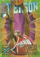 Allen Iverson Basketball Cards 1996 Skybox Z Force Prices